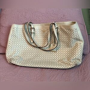 Casual Mint Cream Tote Bag